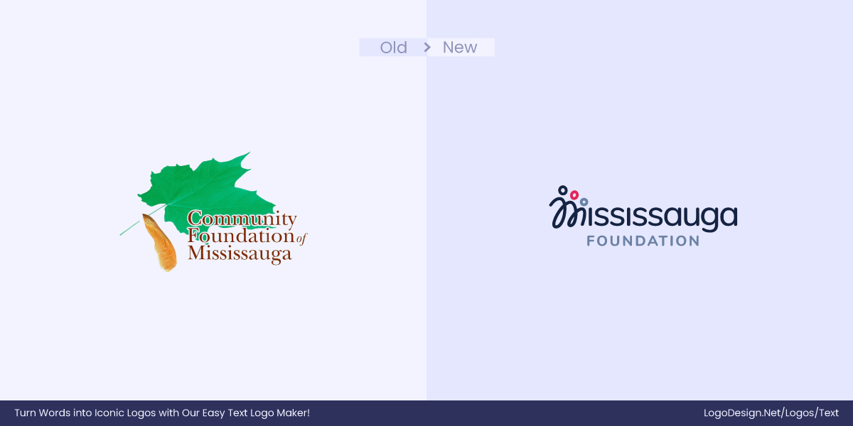 Mississauga Foundation Logo Before After Mississauga Foundation Logo Before After