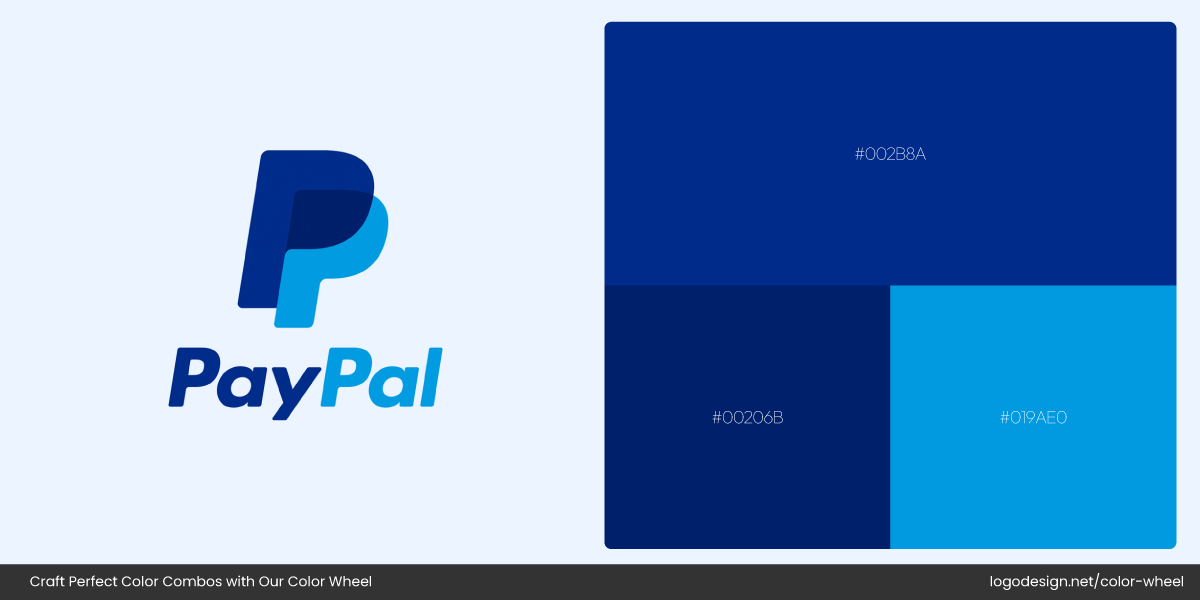 PayPal Logo Colors PayPal Logo Colors