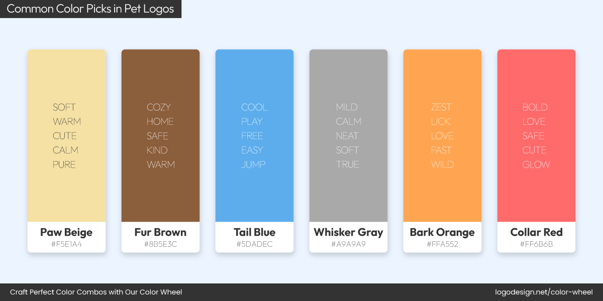 Pet Color Palette Pet Color Palette