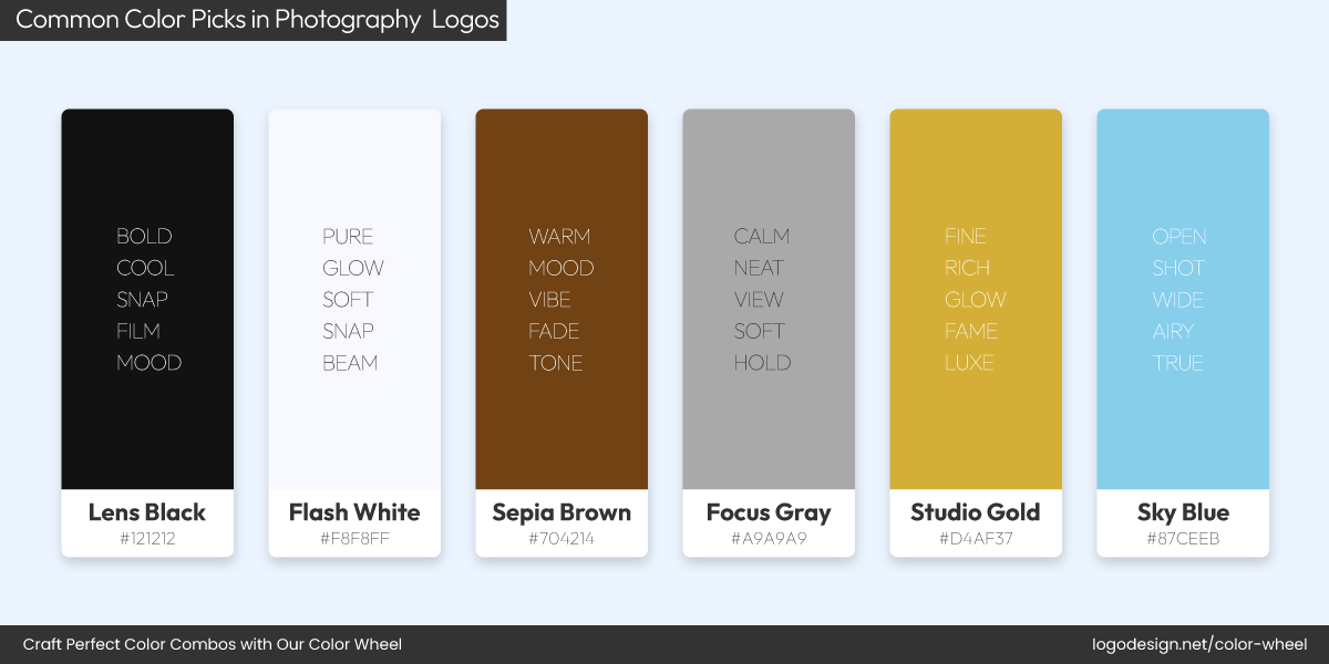 Photography Color Palette Photography Color Palette