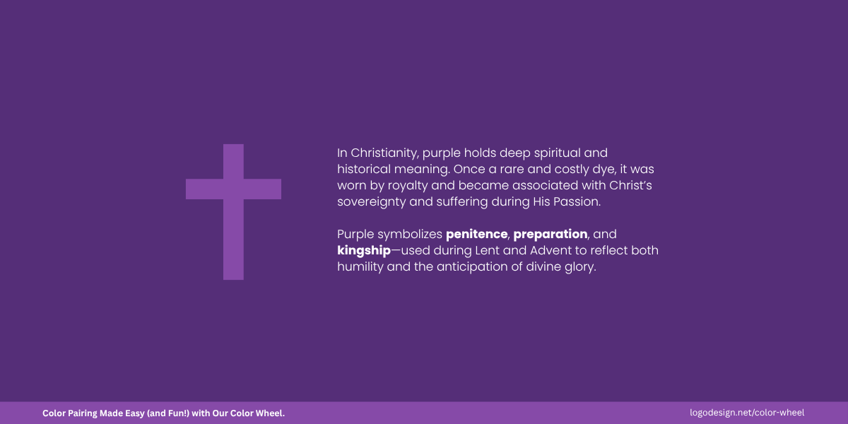 Purple in Christianity Purple in Christianity
