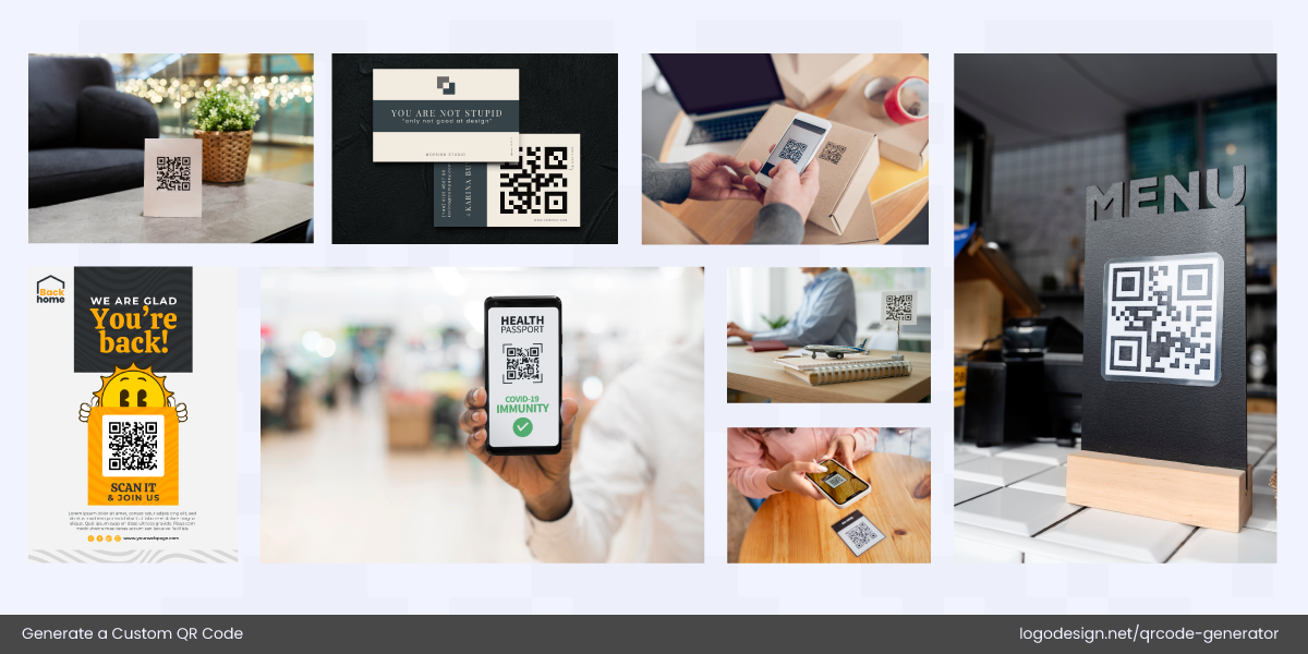 QR codes can be placed on various touchpoints such as packaging, posters, business cards, and product tags QR codes can be placed on various touchpoints such as packaging, posters, business cards, and product tags