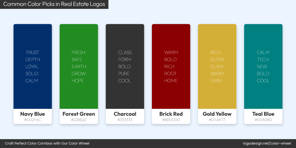 Real Estate Color Palette Real Estate Color Palette