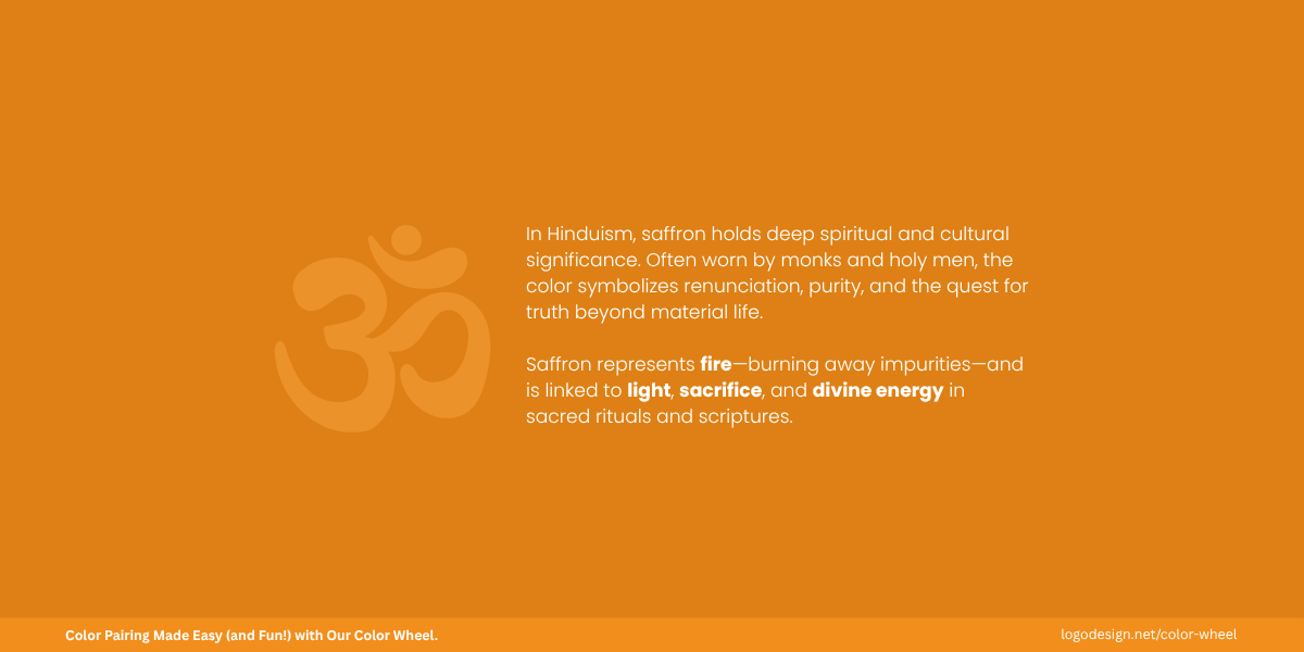 Saffron in Hinduism Saffron in Hinduism