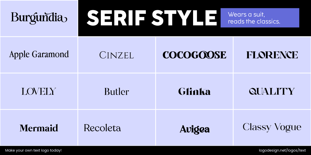 Serif Fonts Serif Fonts