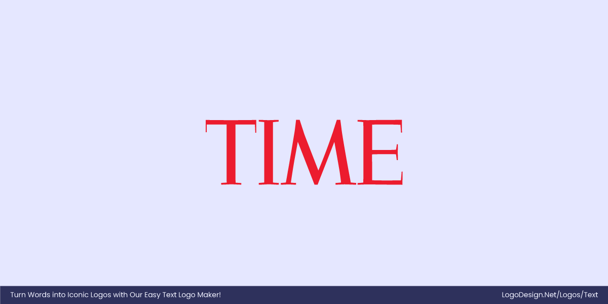 Time Magazine Logo Time Magazine Logo