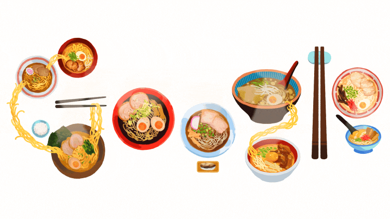 Google Doodle celebrates ramen, a flavorful Japanese noodle tradition Google Doodle celebrates ramen, a flavorful Japanese noodle tradition