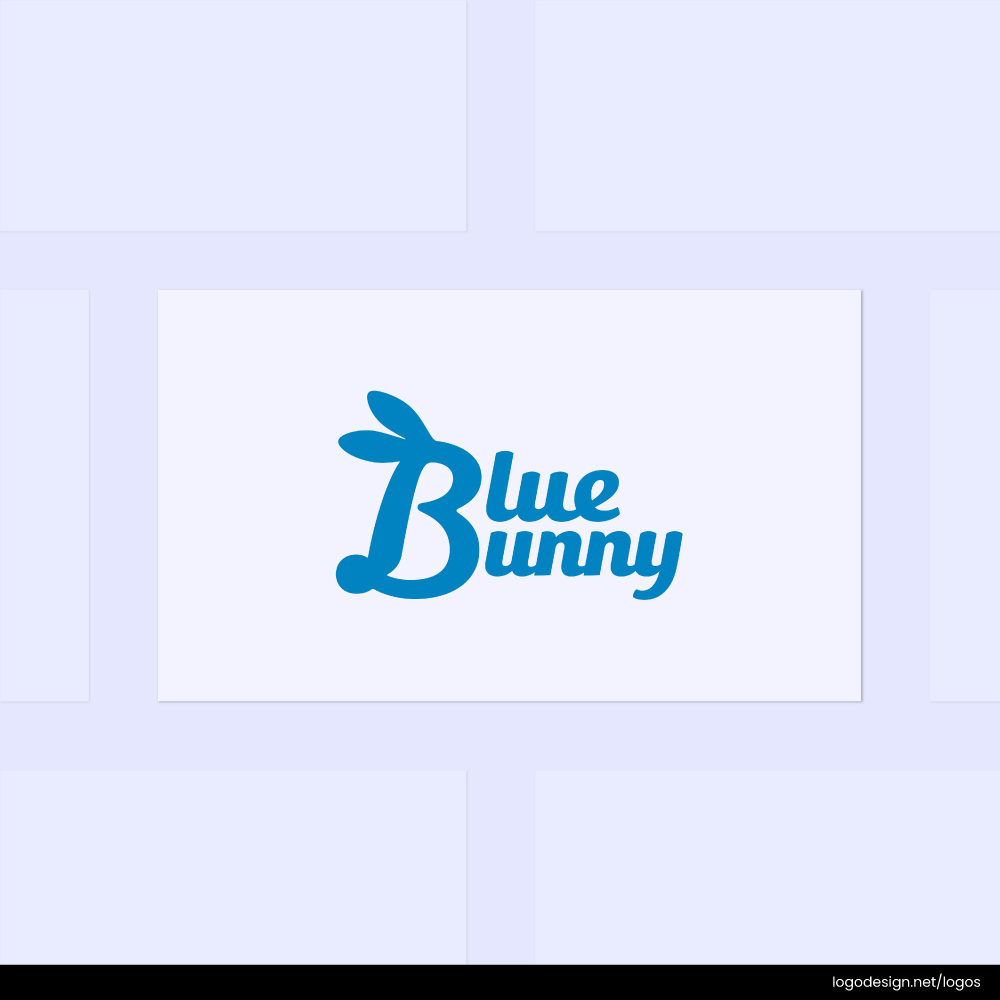 Blue Bunny logo Blue Bunny logo