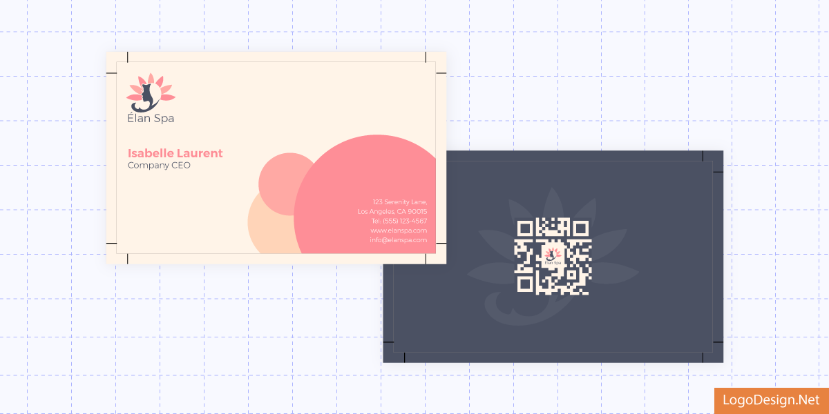 Elan Spa Business Card