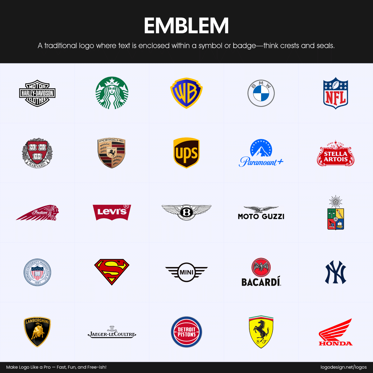 Emblem Logos Emblem Logos