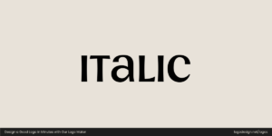 Italic Logo Example The Six Principles of Good Logo Design Along with Examples