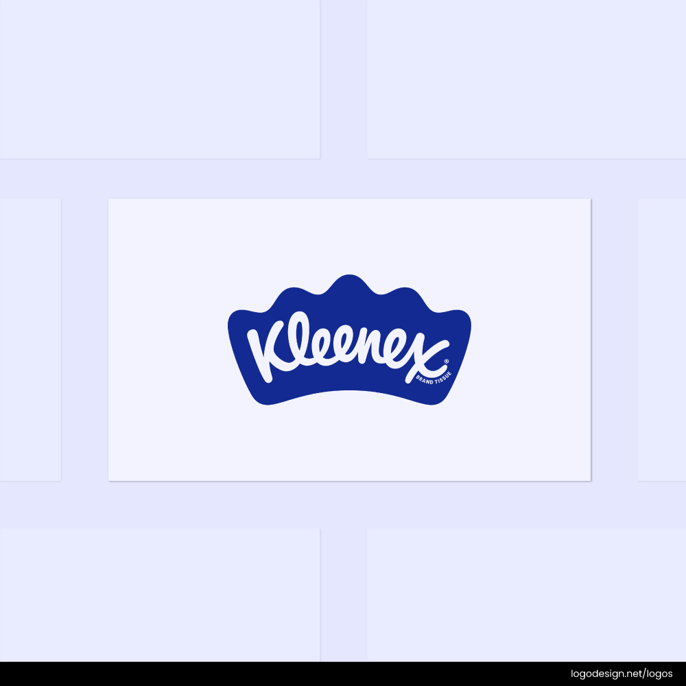 Kleenex logo Kleenex logo