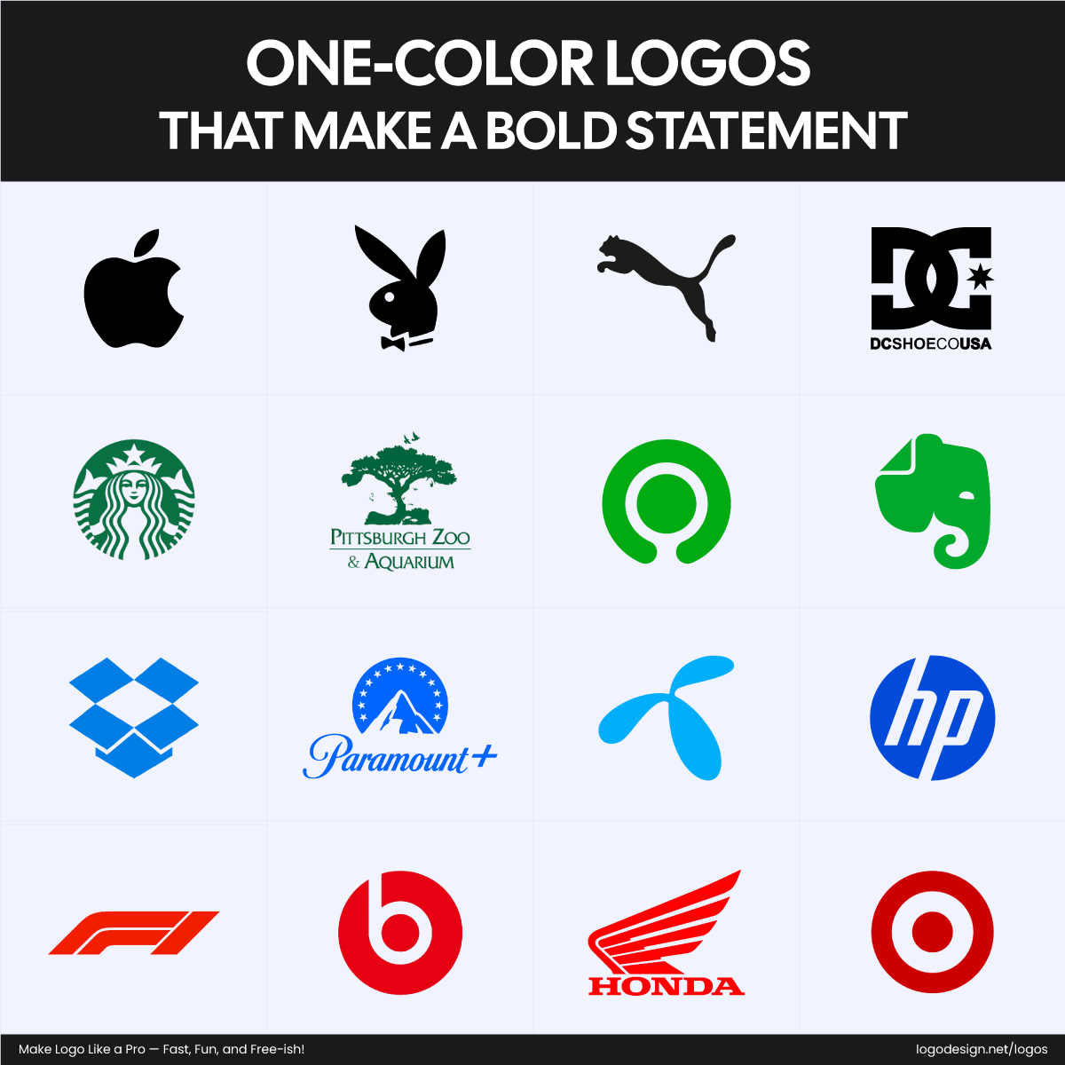 One colored logos One colored logos