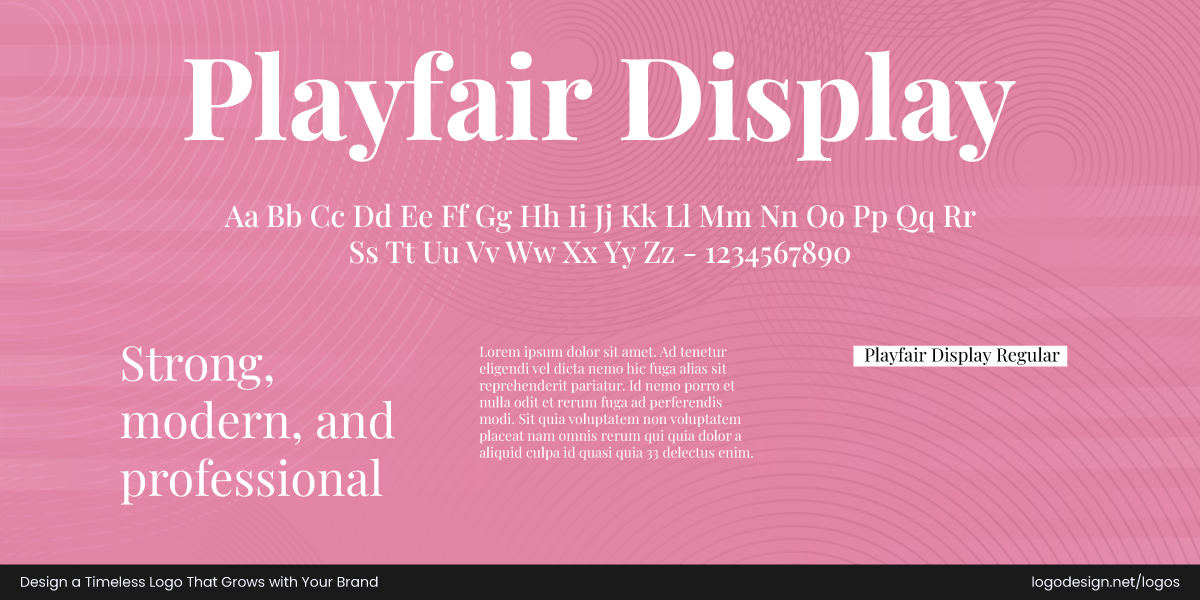 Playfair Display Playfair Display