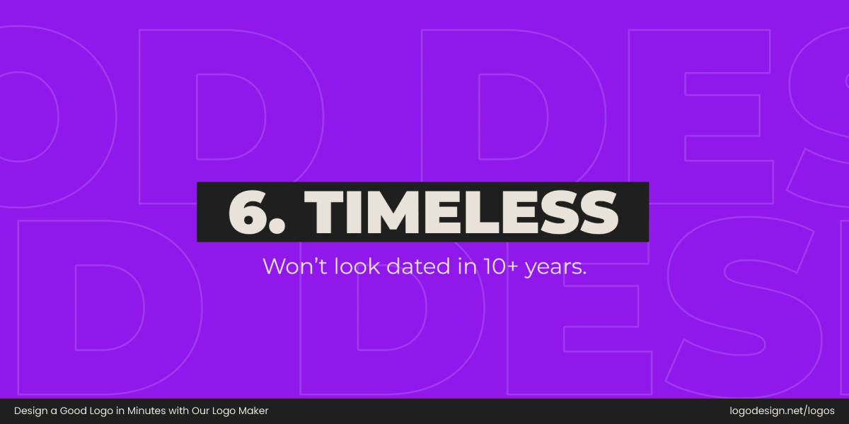 Principle 6 timeless