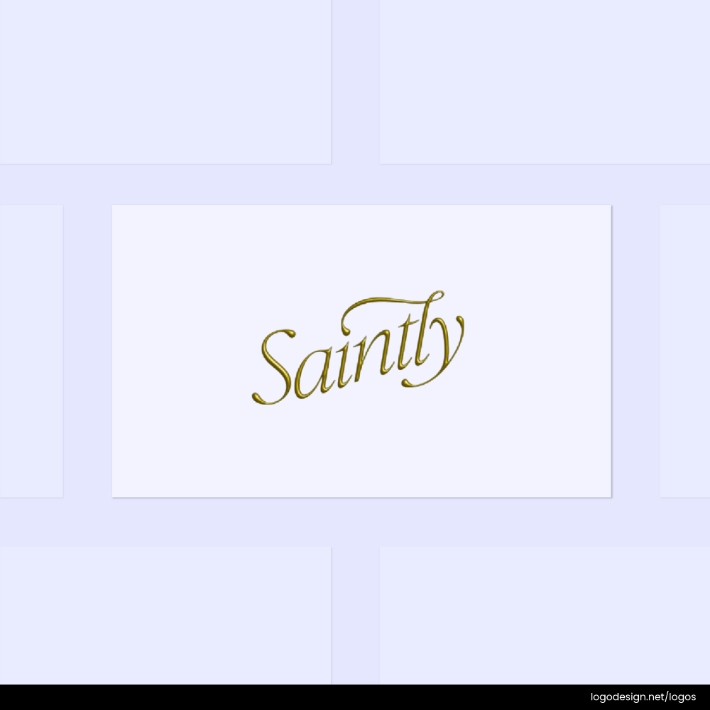 Saintly logo Saintly logo