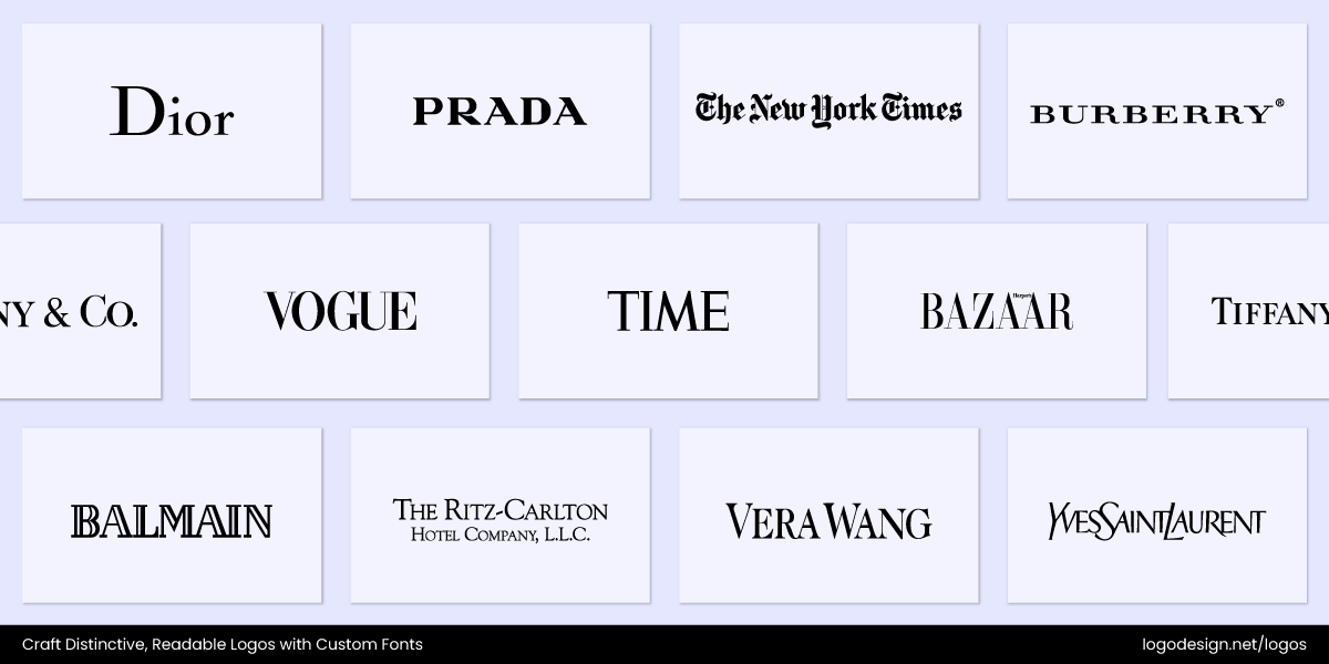 Serif Logos Serif Logos