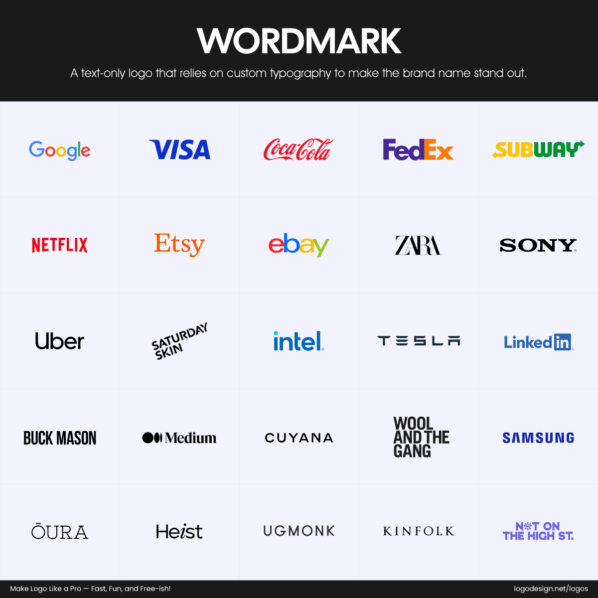 Wordmark Logos Wordmark Logos
