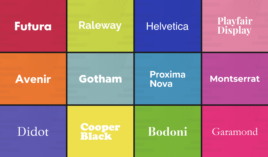 fonts for logo design