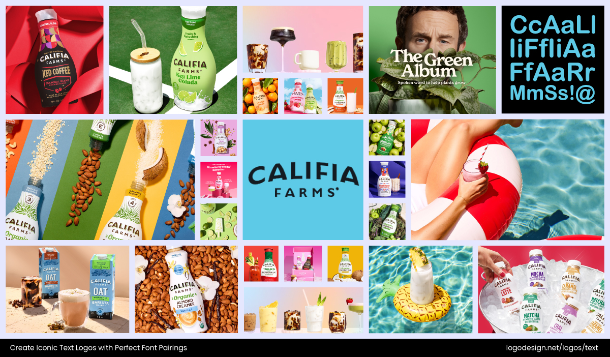 Califia Farms Collage