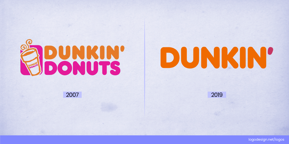 Dunkin Donuts redesign