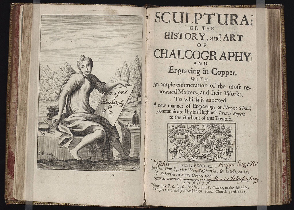 Evelyn Sculptura Frontispiece