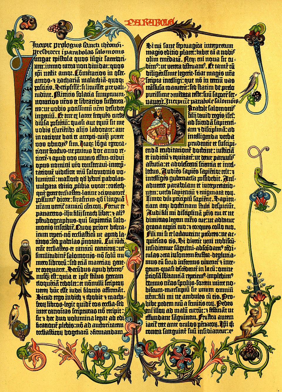 Gutenberg Bible Vellum