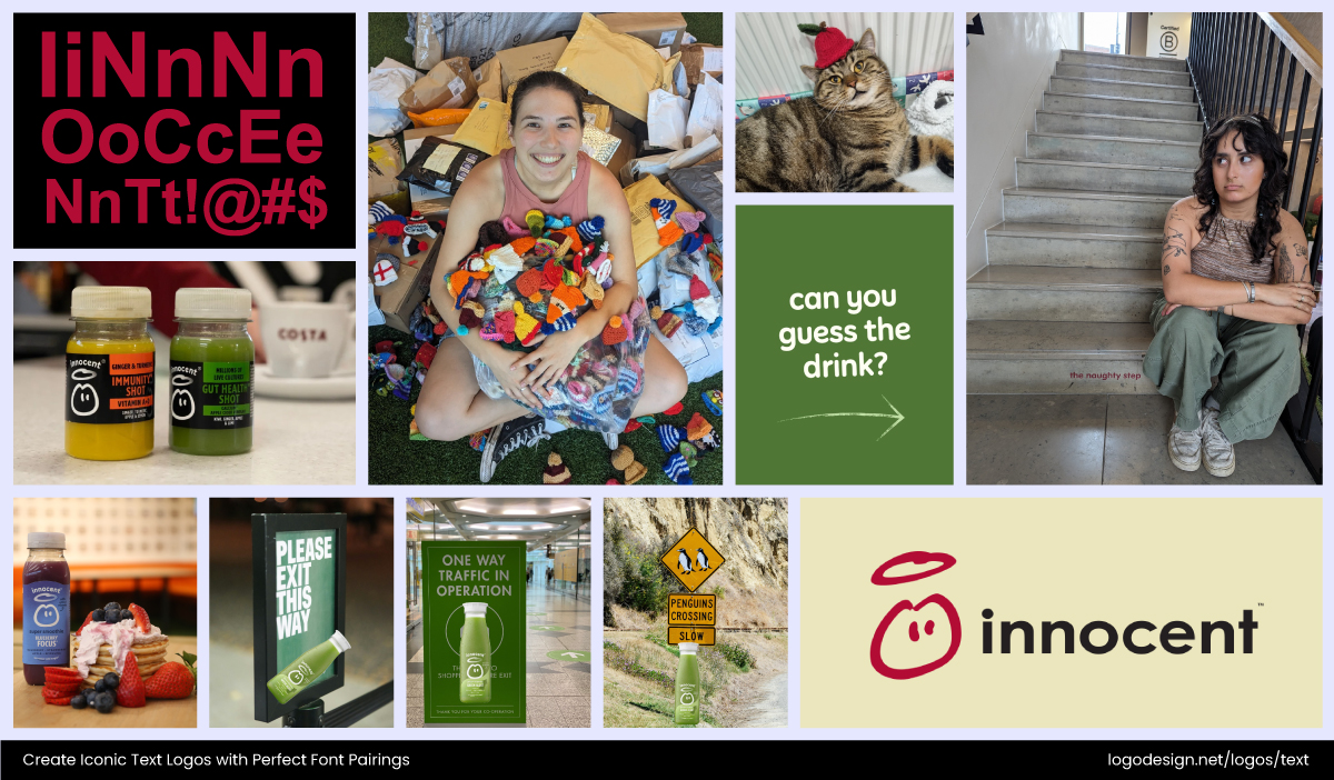 Innocent Drinks Collage