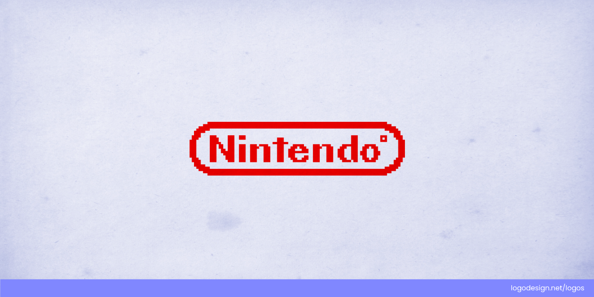 Nintendo 8 bit pixel logo