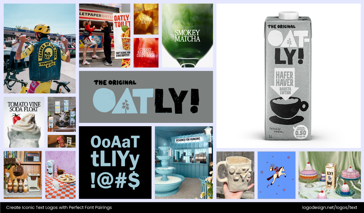Oatly Collage