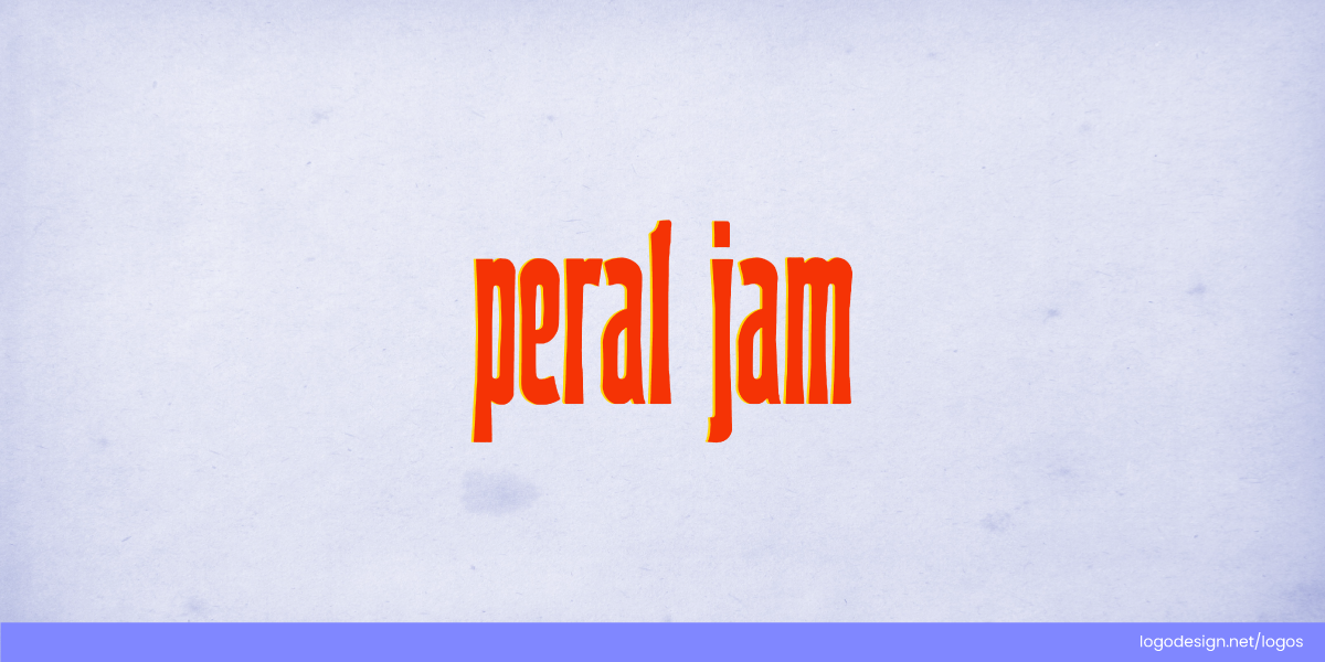 The 1993 Pearl Jam logo