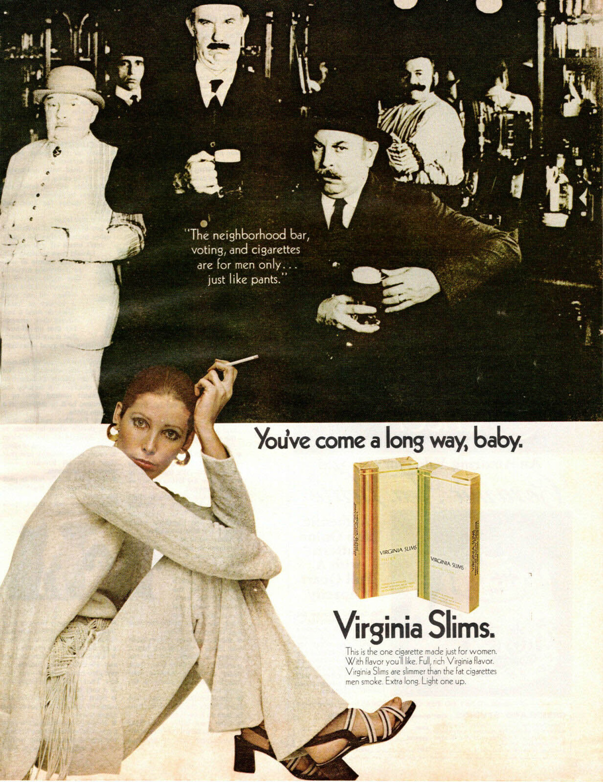 Virginia slims ad 1970