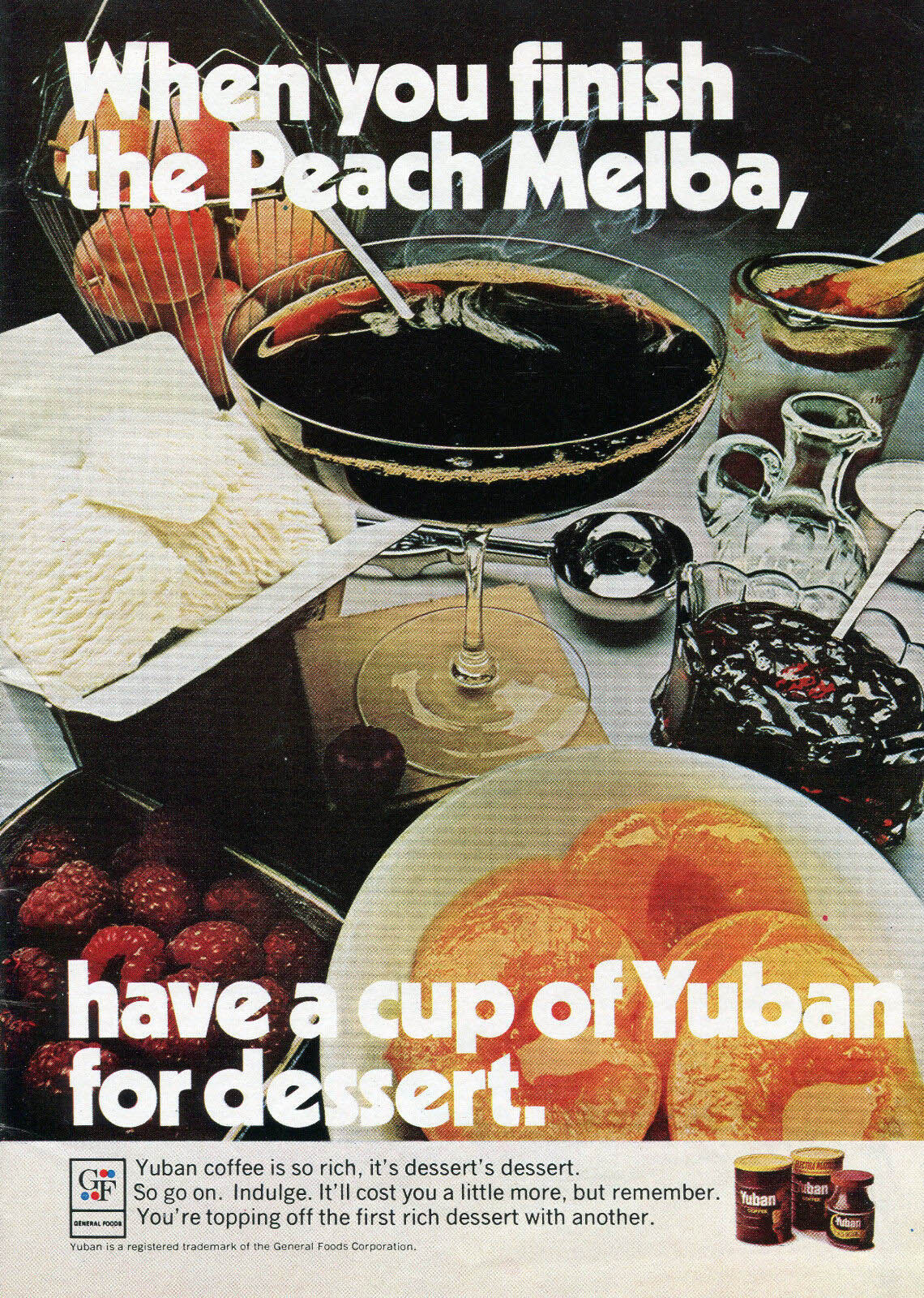 Yuban coffee ad