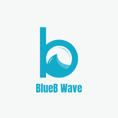 BlueB Wave Logo BlueB Wave Logo