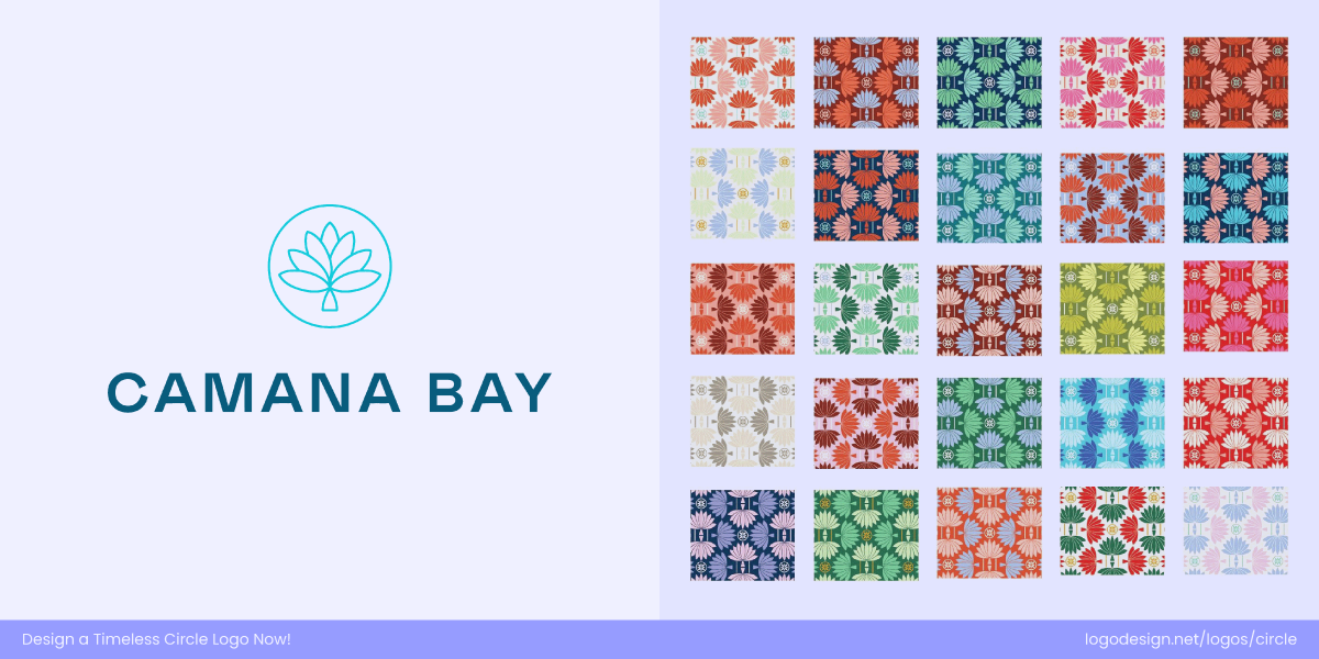 Camana Bays logo pattern Camana Bays logo pattern