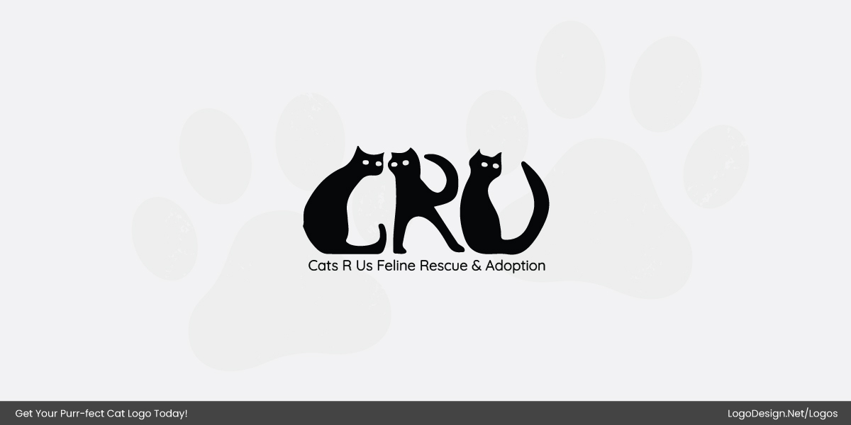 Cats R Us Logo Cats R Us Logo