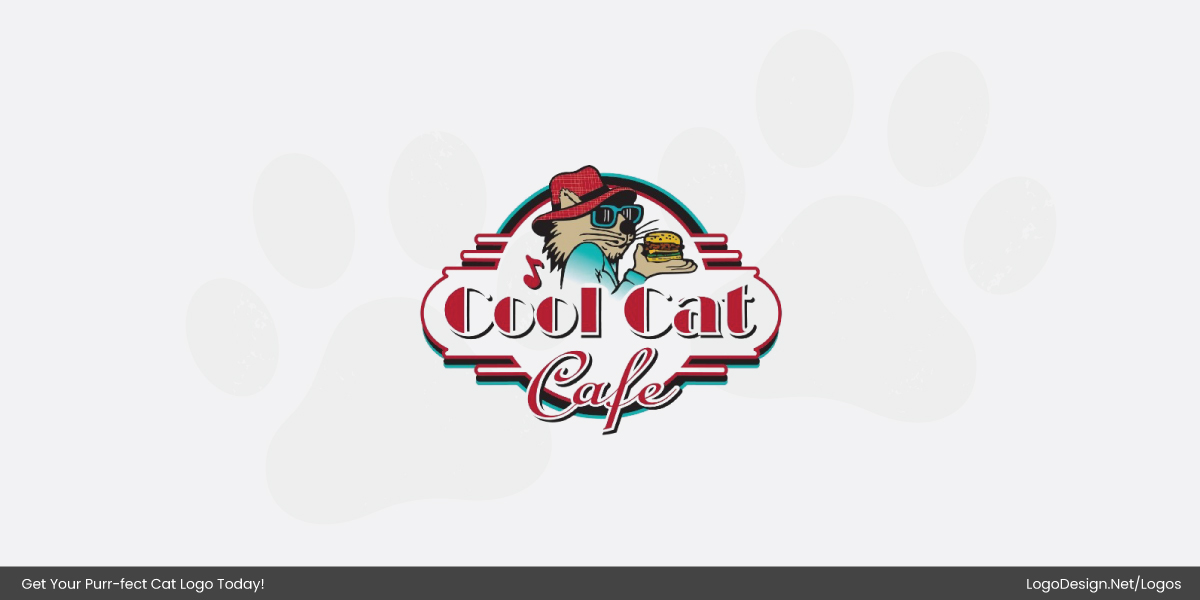Cool Cat Cafe Logo Cool Cat Cafe Logo