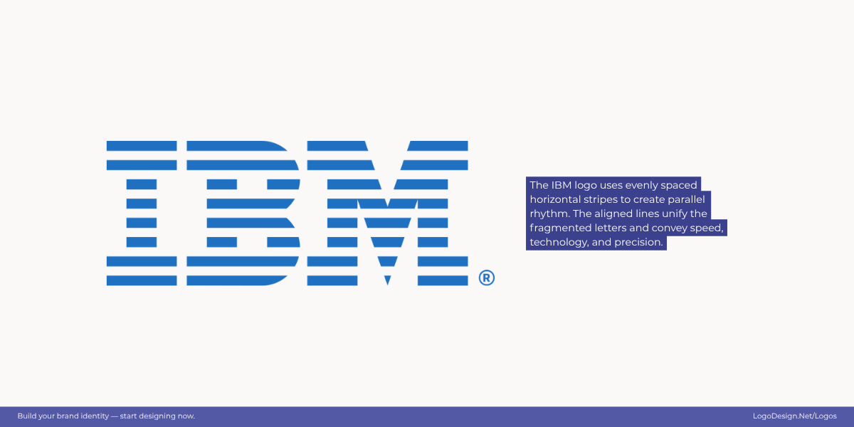 IBM Logo Parallelism