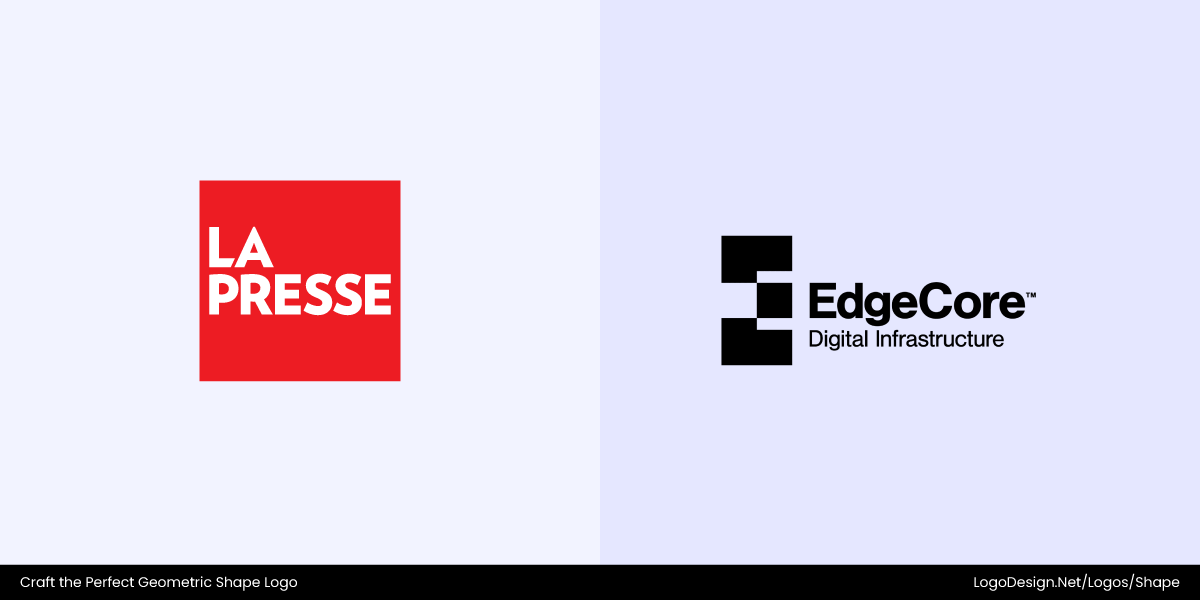 La Presse and the EdgeCore logo