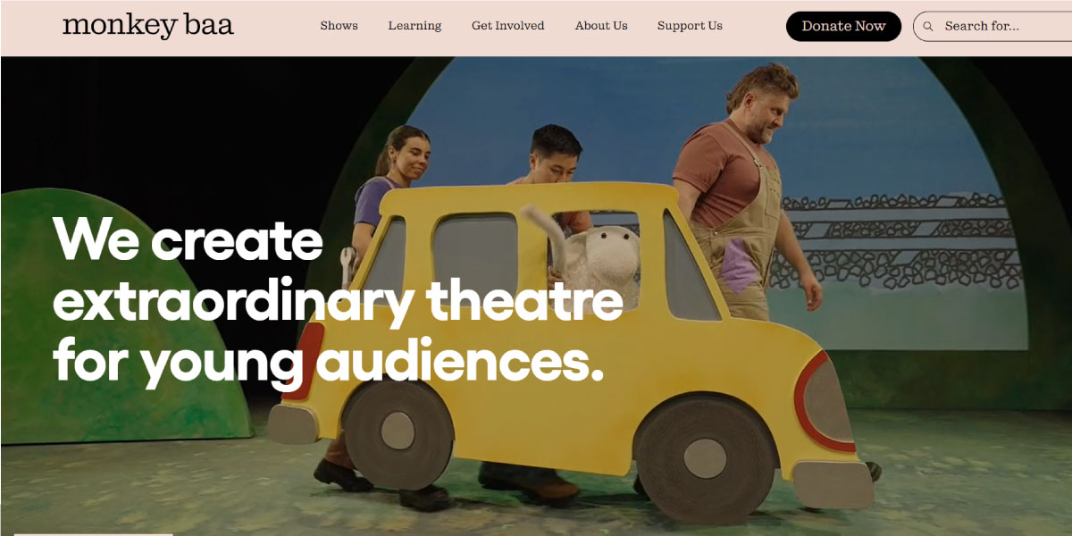 Monkey Baa Theatre Screenshot Monkey Baa Theatre Screenshot