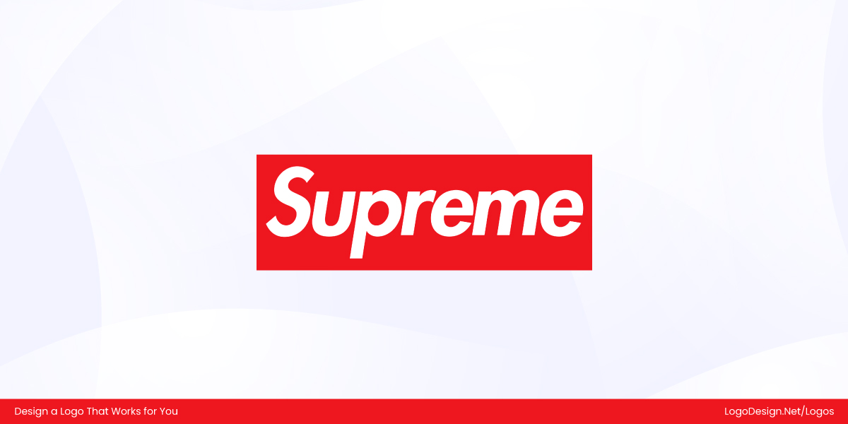 Supreme logo Supreme logo