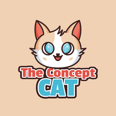 The Concept Cat Logo The Concept Cat Logo