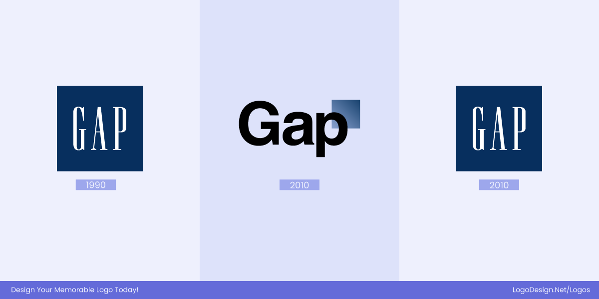 The Gap Logo Change