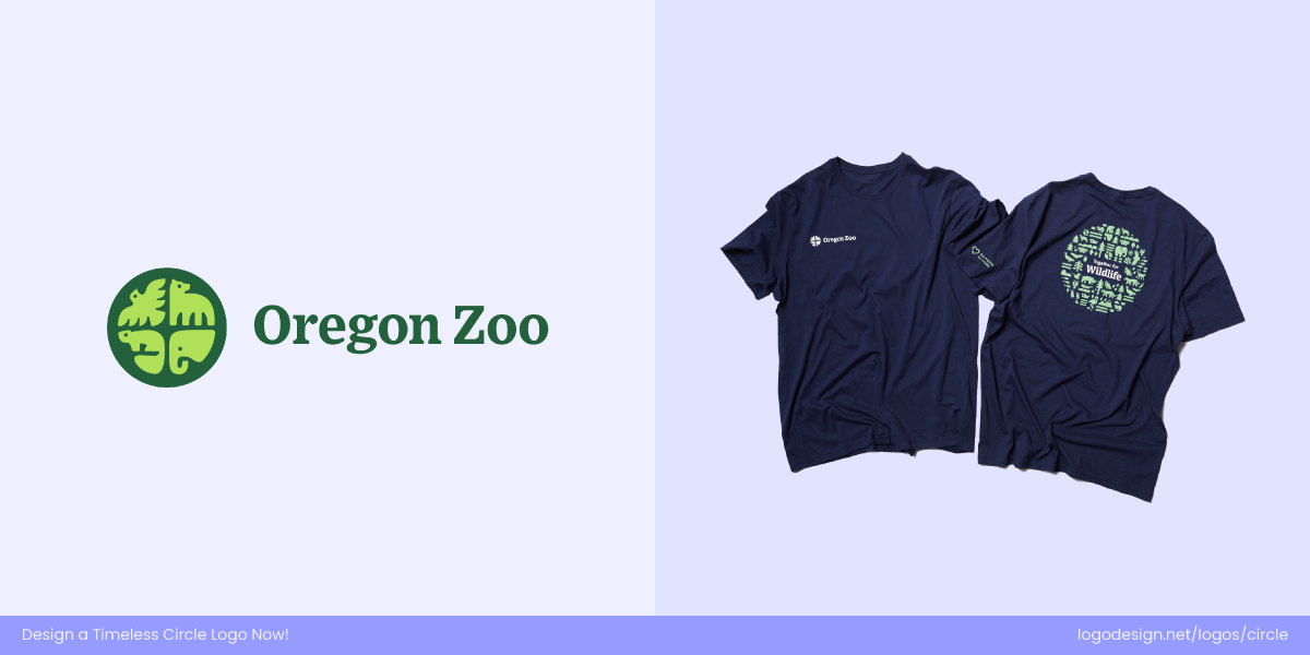 The Oregon Zoo circular Logo The Oregon Zoo circular Logo