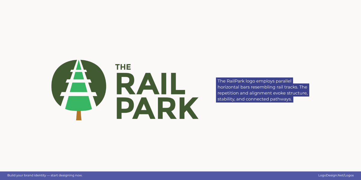 The Rail Park Logo Parallelism