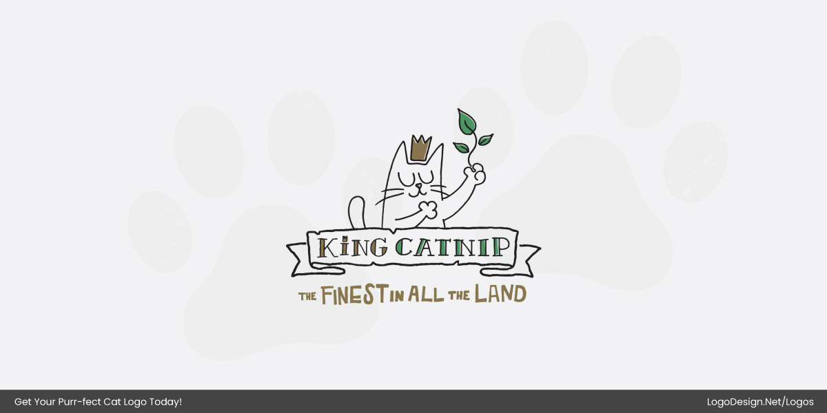 king catnip Logo king catnip Logo