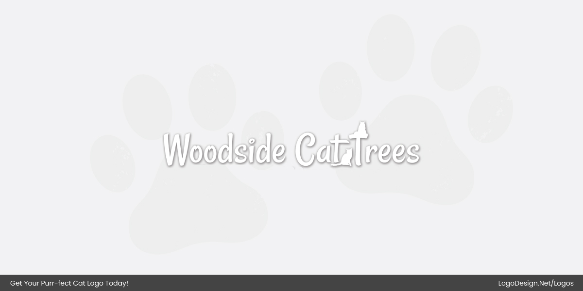 wood side cat trees Logo wood side cat trees Logo