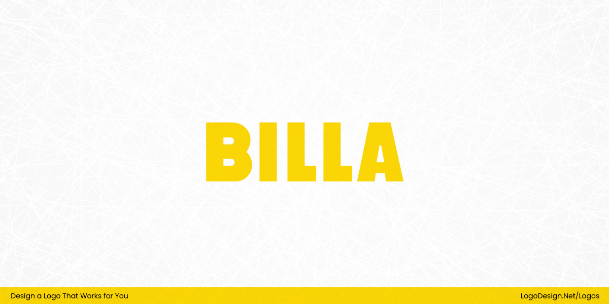 Billa logo Billa logo