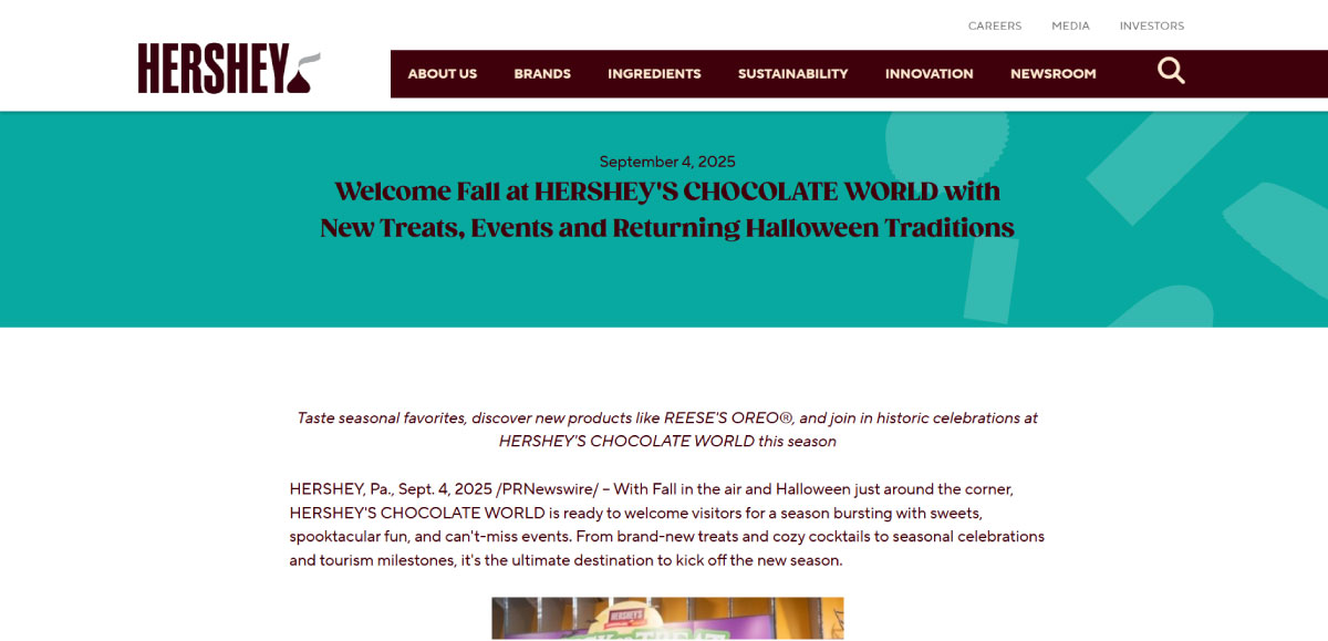 Hershey Seasonal Packaging