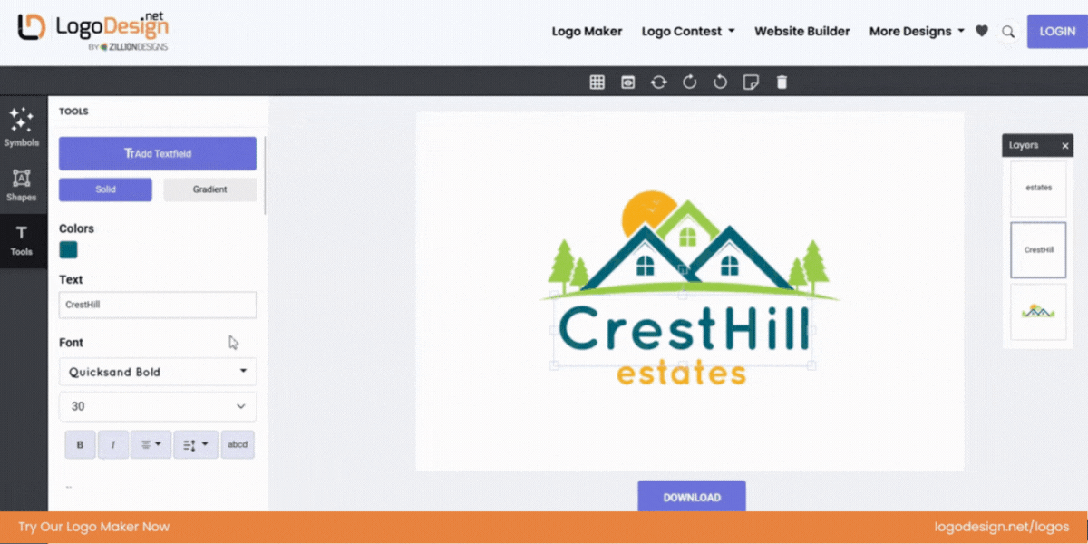 Logo Font Change Logo Font Change